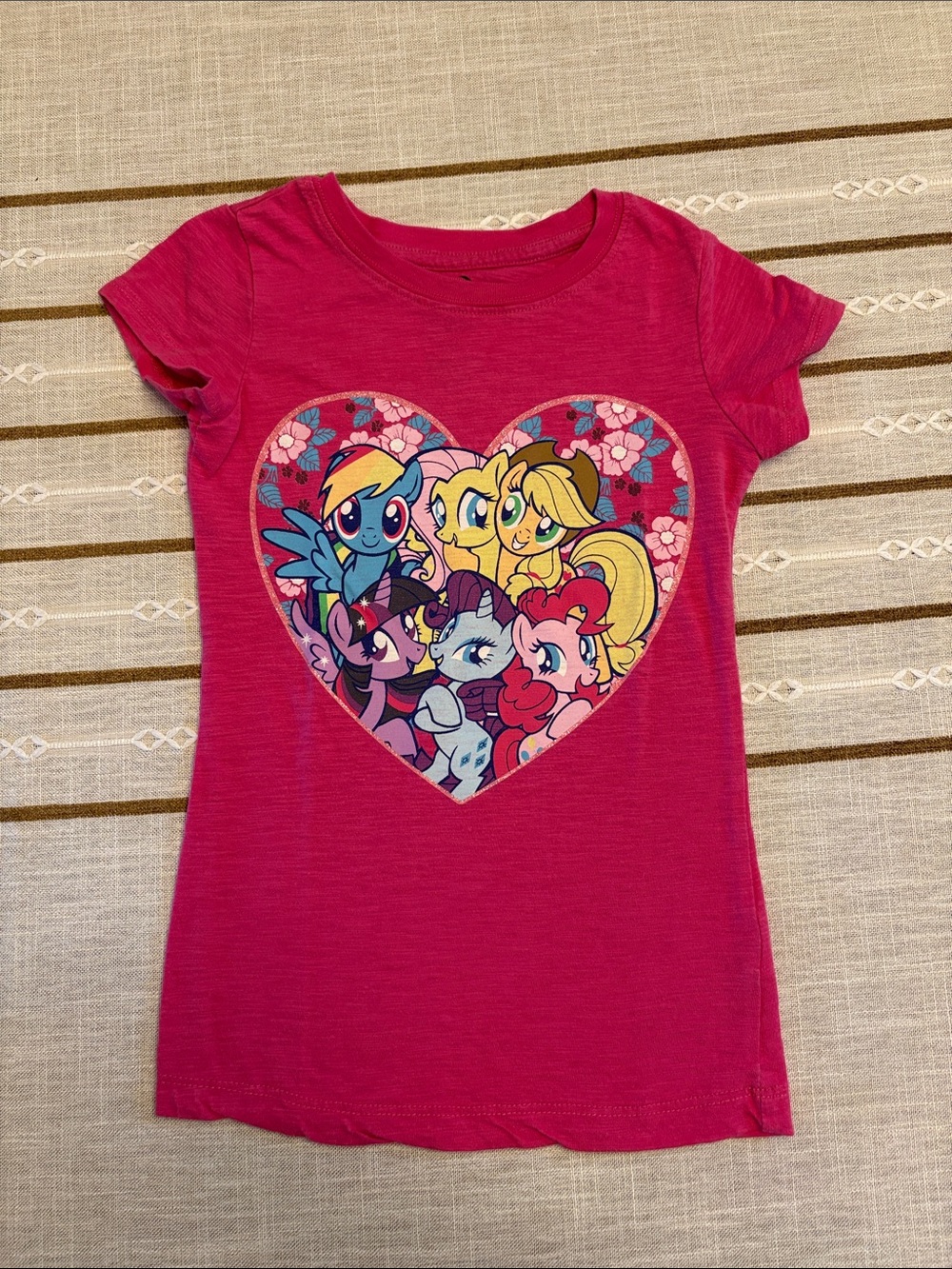My Little Pony Pink Heart Character Graphic Tee